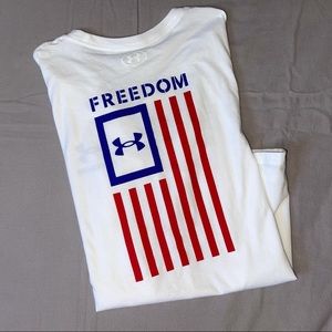 NEW Women’s Under Armour FREEDOM Tee 🇺🇸